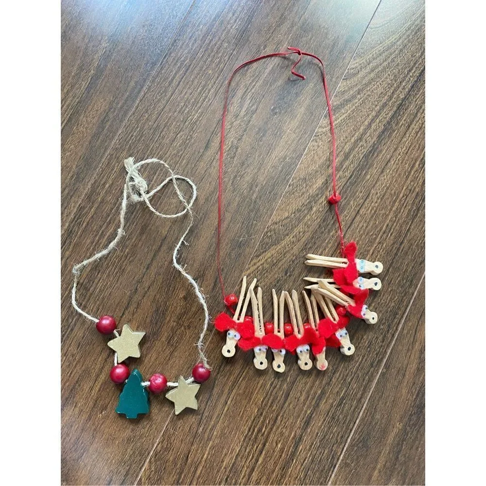 Christmas necklaces bundle